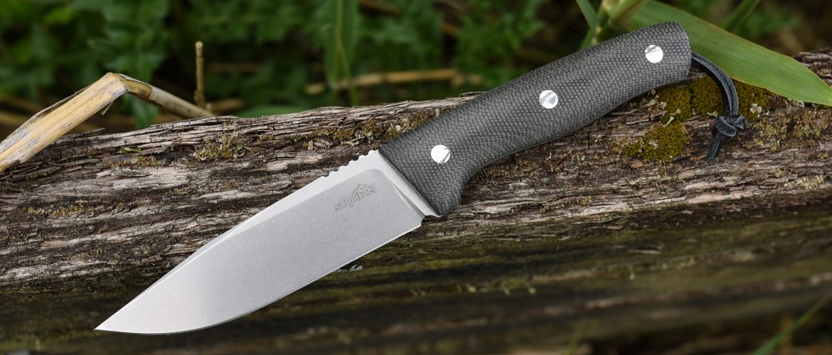 Messer Kvin, Outdoor Knife liegt